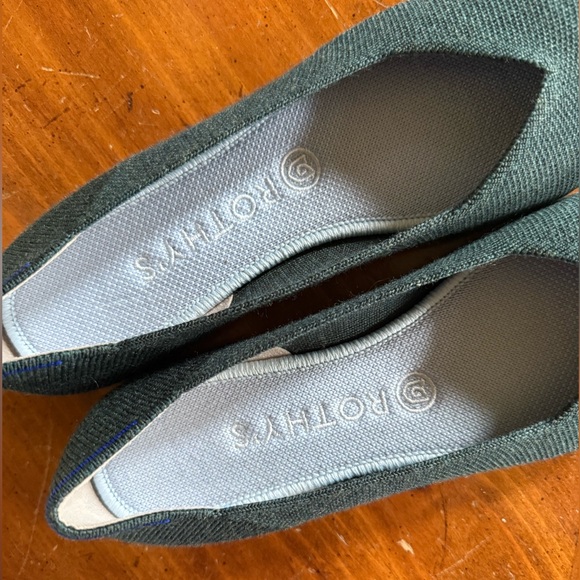 Rothy's - The Flat in Emerald Green, Size 8.5 Discontinued color! - Picture 8 of 9